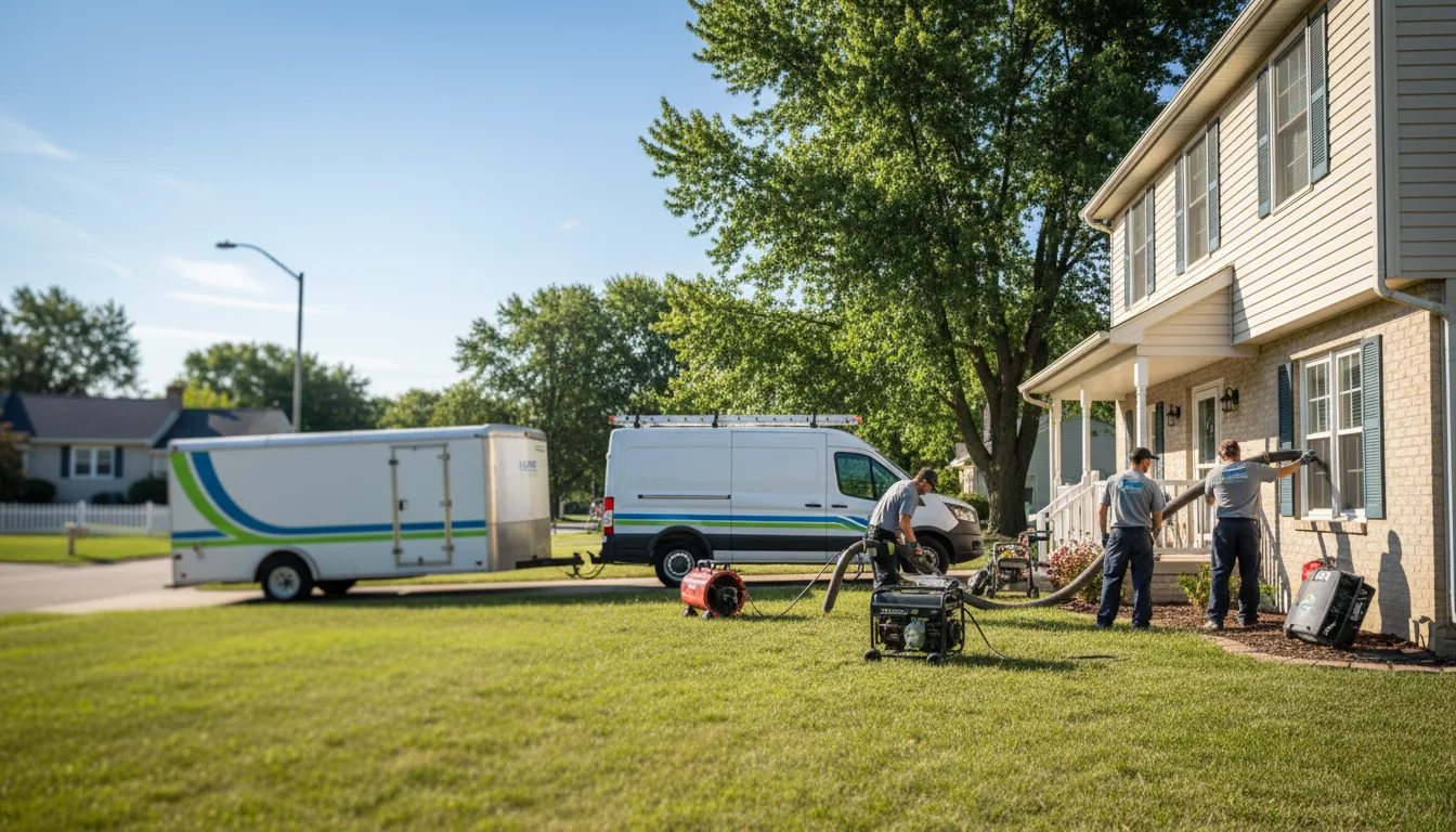 Flooded Basement Restoration And Cleanup With Repair in Williston Park, NY near me